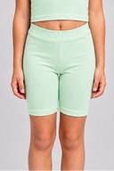 Mint Green Biker Shorts