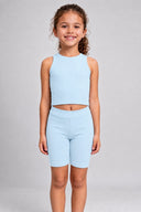 Light Blue Active Top