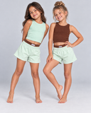 Mocha Mint Shorts